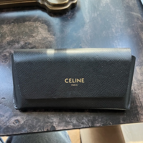 Celine triomphe oval sunglasses Havana - Picture 9 of 16